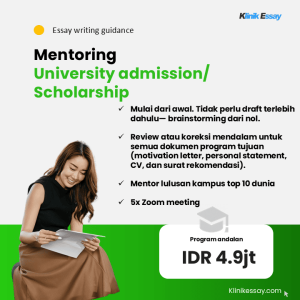 Mentoring Beasiswa/Universitas