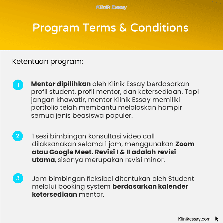 Mentoring Esai Beasiswa - Gambar 4