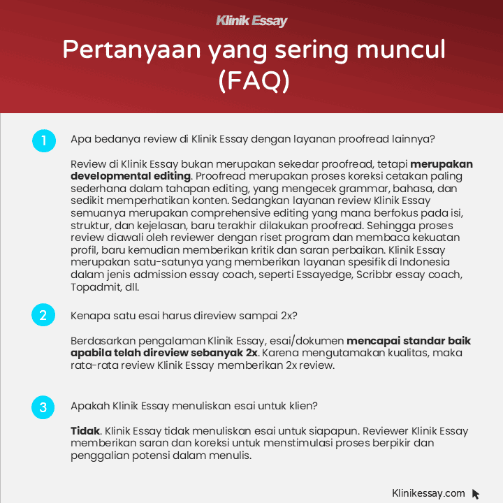 Komplet Beasiswa Klinik Essay